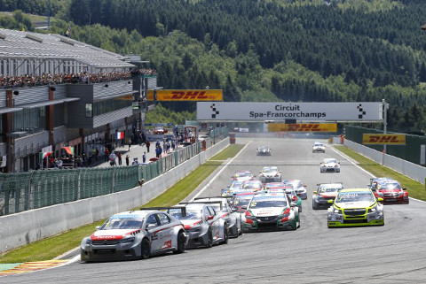 Start w Spa | Fot. WTCC