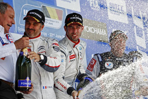 Podium w Spa | Fot. Citroën Racing