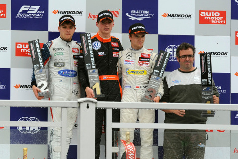 Podium na Norisringu | Fot. VW