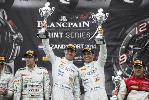 Podium w Zandvoort | Fot. Brecht Decancq