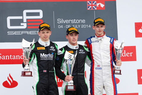Podium na Silverstone | Fot. GP3