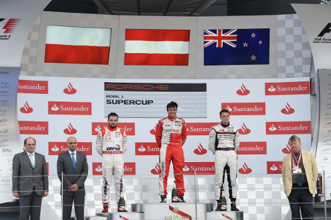 Podium na Silverstone | Fot. Sutton Images