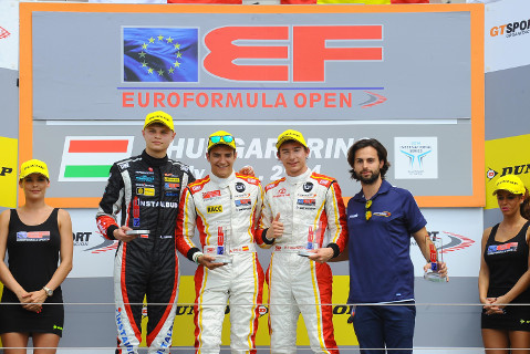 Podium na Hungaroringu | Fot. FOTOSPEEDY