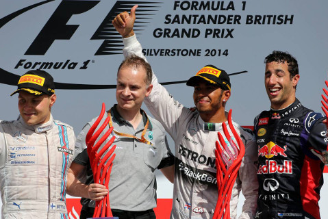 Podium na Silverstone | Fot. XPB