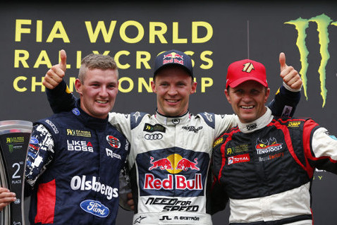 Podium w Höljes | Fot. Audi