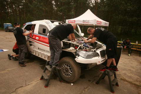 Testy z Hołowczycem | Fot. NeoRaid