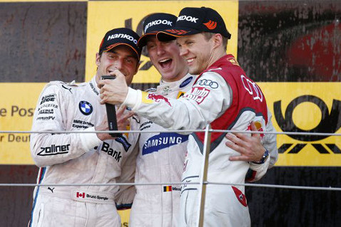 Podium na Moscow Raceway | Fot. Audi