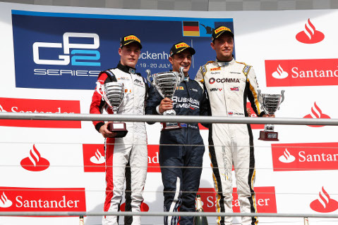 Podium w Hockenheim | Fot. GP2