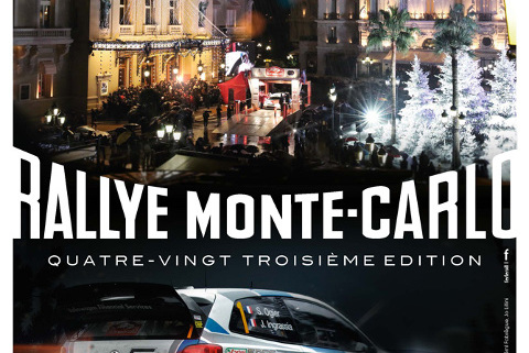 Plakat Rajdu Monte Carlo 2015