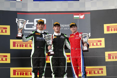 Podium na Hungaroringu | Fot. GP3
