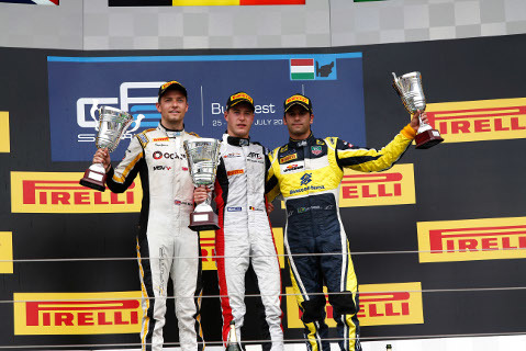 Podium na Hungaroringu | Fot. GP2