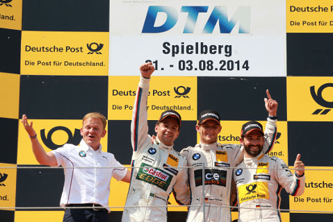 Podium na Red Bull Ringu | Fot. BMW