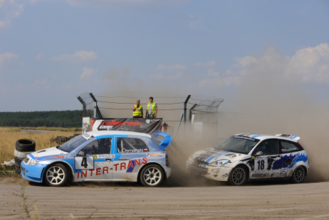 Szymon Osmański i Mateusz Ludwiczak | Fot. Rallycross Cup