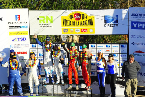 Podium Vuelta de la Manzana | Fot. rallyargeitnon.com