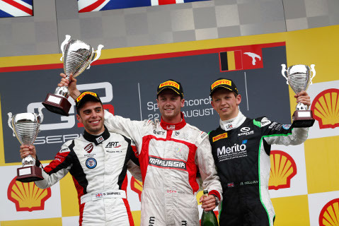 Podium w Spa | Fot. GP3