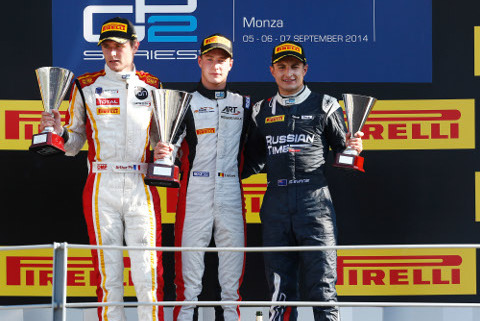 Podium na Monzy | Fot. GP2