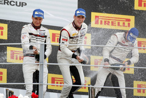 Podium na Monzy | Fot. racecam.de