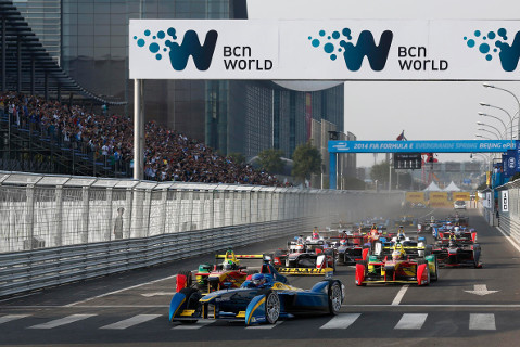 Start w Pekinie /  Fot. FIA Formula E Championship