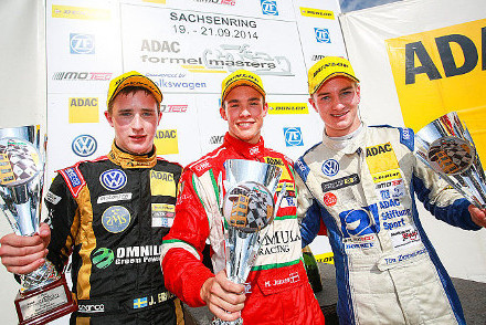 Podium na Sachsenringu | Fot. adac-motorsport.de