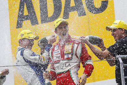 Podium na Sachsenringu | Fot. adac-motorsport.de
