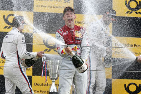 Podium w Zandvoort | Fot. Audi