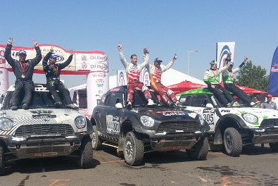 Podium w Maroku | Fot. NPO Rallye