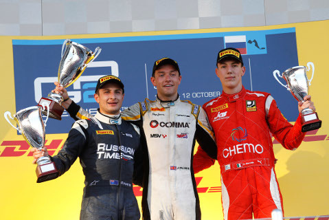 Podium w Soczi | Fot. GP2