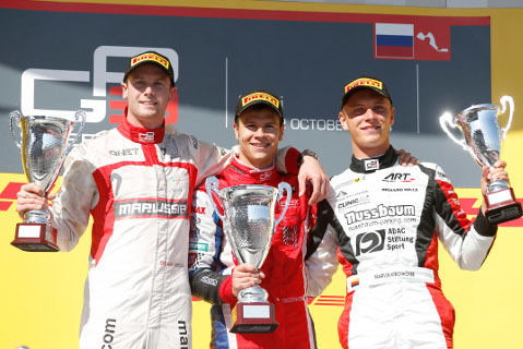 Podium w Soczi | Fot. GP3