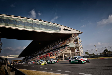 Start w Szanghaju | Fot. WTCC