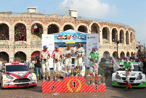 Podium Rally Due Valli | Fot. ACI Sport
