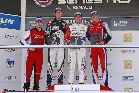 Podium w Jerez | Fot. WSbR