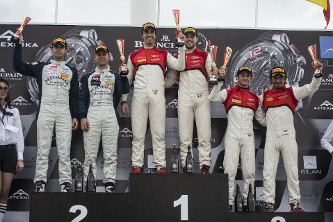 Podium w Baku | Fot. Brecht Decancq