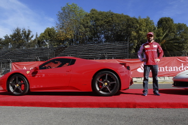 Fernando Alonso w Mexico City | Fot. Ferrari
