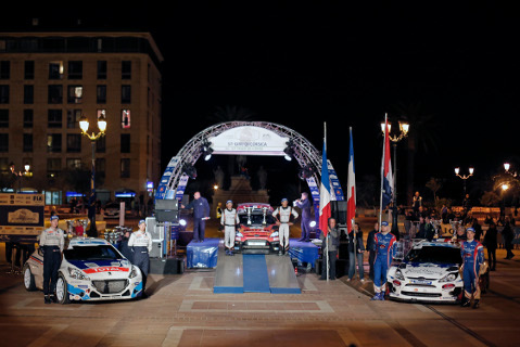 Podium Tour de Corse | Fot. ERC
