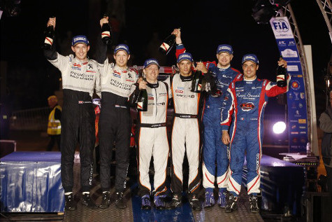 Podium Tour de Corse | Fot. ERC