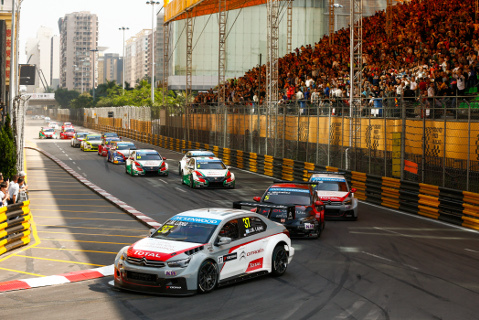 Start w Makau | Fot. WTCC