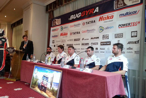 Konferencja Tatra Buggyra Racing | Fot. buggyra.com