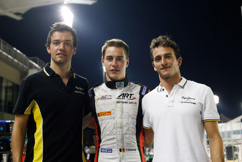 Top 3 w kwalifikacjach w Abu Zabi | Fot. GP2