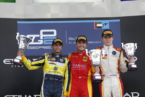 Podium w ABu Zabi | Fot. GP2