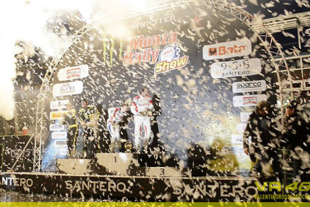 Podium Masters'Show | Fot. facebook.com/ValentinoRossiVR46Official