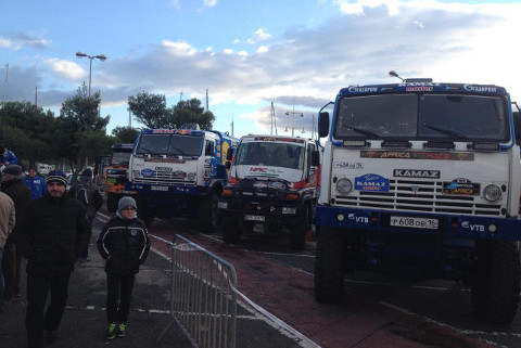 Przed startem Africa Eco Race | Fot. NAC Rally Team