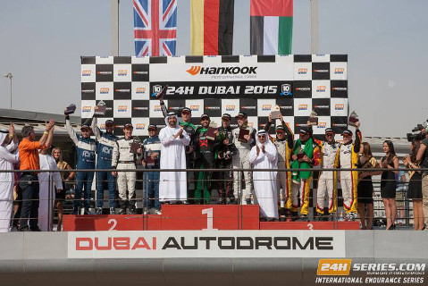 Podium 24H Dubai | Fot. 24H Series