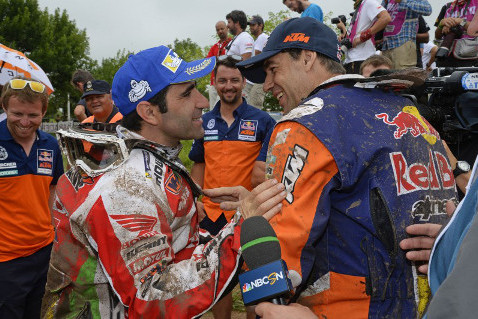 Paulo Goncalves i Marc Coma | Fot. HRC