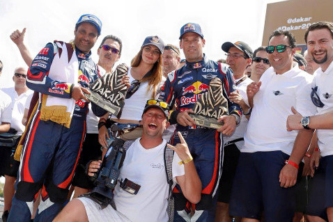 al-Attiyah/Baumel | Fot. facebook.com/NasserATeam