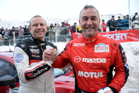 Olivier Panis i Jean-Philippe Dayraut | Fot. tropheeandros.com