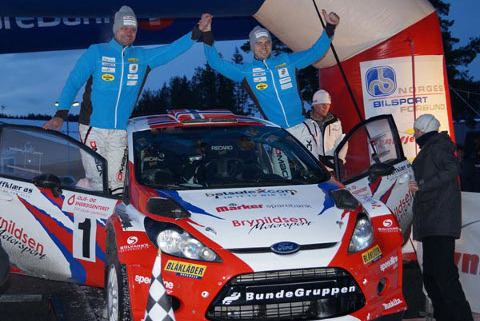 Brynildsen/Fredriksson | Fot. bilsport.no