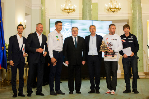 Dakarowcy u prezydenta