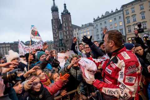 Przywitanie Rafała Sonika