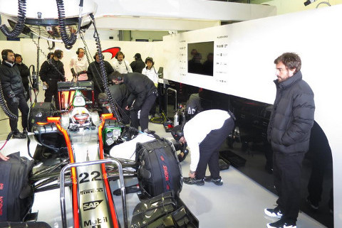 Jenson Button i Fernando Alonso | Fot. McLaren