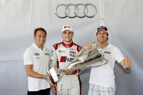 Marco Mapelli/Laurens Vanthoor/Markus Winkelhock | Fot. Audi